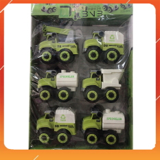 Đồ Chơi Noel – Xe Công Trình Xây Dựng Màu Xanh – Đồ Chơi Trẻ Em Toy Mart