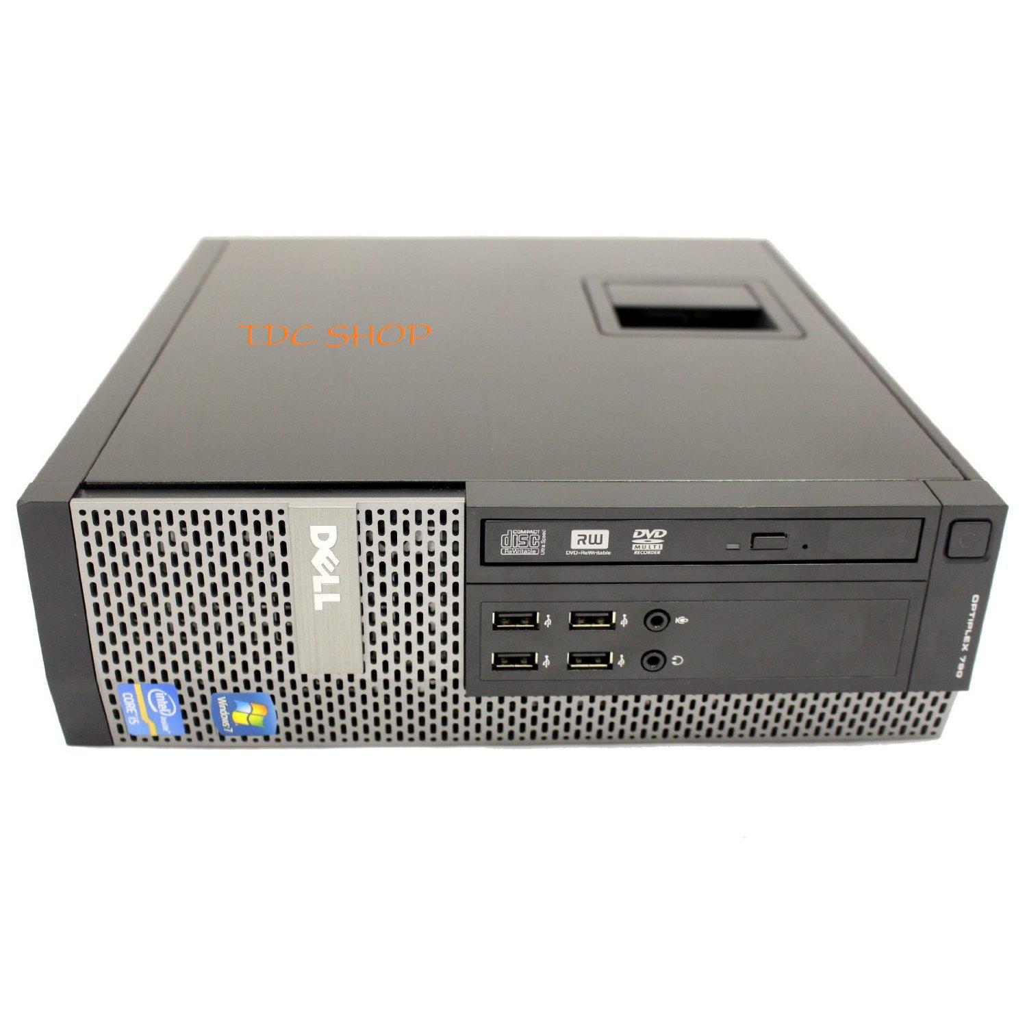 Cây máy tính để bàn Dell OPTIPLEX 790 Sff, EX (CPU G620, Ram 4GB, HDD 250GB, DVD) tặng USB Wifi,...