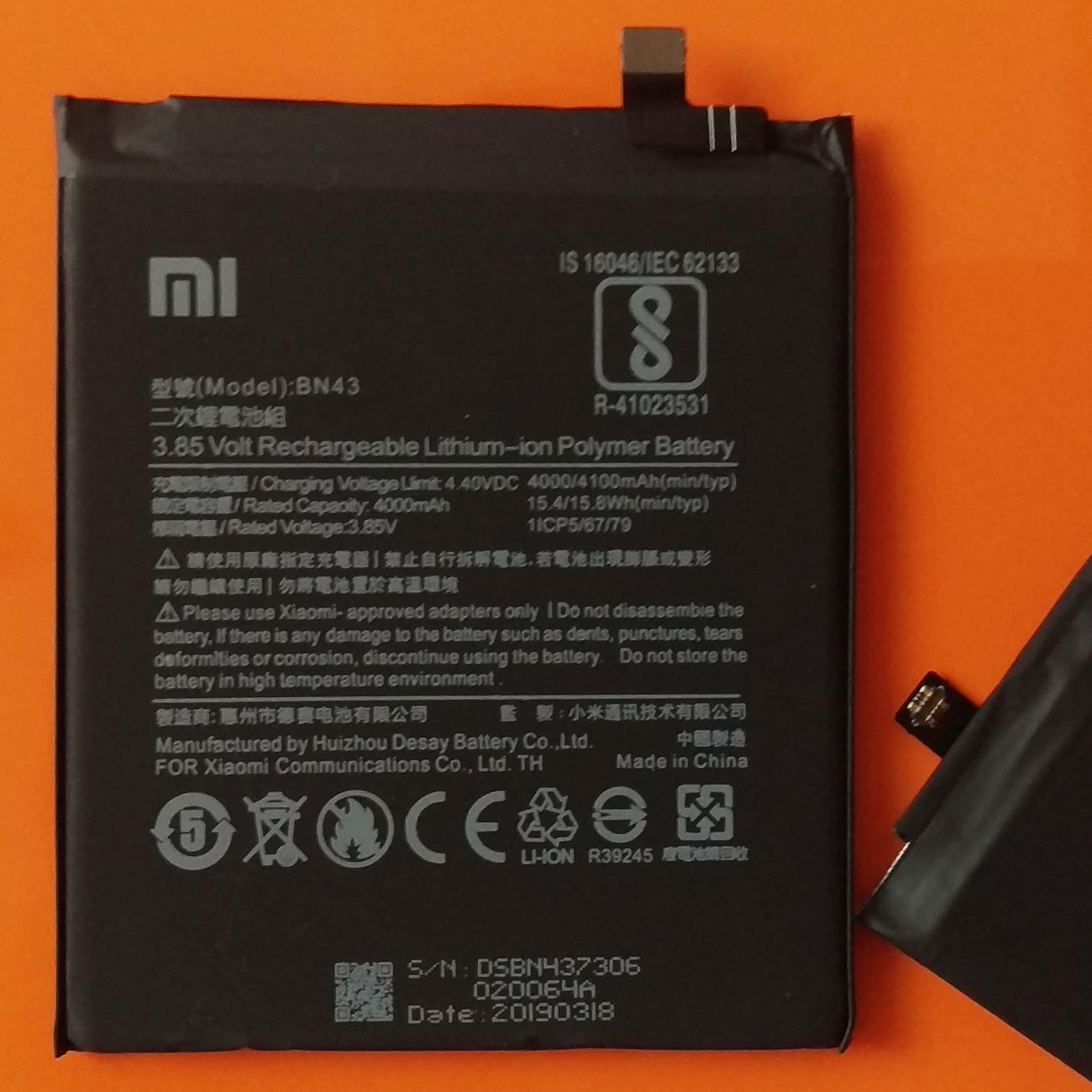[HCM]Pin dành cho Xiaomi redmi Note 4X [ 32GB ] (BN43)