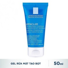 LA ROCHE POSAY- GEL RỬA MẶT TẠO BỌT CHO DA DẦU NHẠY CẢM 50ML