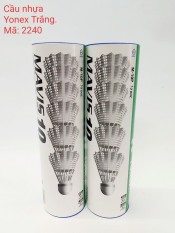 Quả cầu lông nhựa – Chính hãng Yonex- Ống cầu lông nhựa Yonex Mavis 10 (6 quả và lẻ 1 quả)