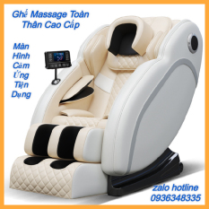 Ghế Massage Trị Liệu Toàn Thân Công Nghệ 3D, Tích Hợp 15 Chức Năng Cao Cấp, Màn Hình Điều Khiển Cảm Ứng Hiện Đại