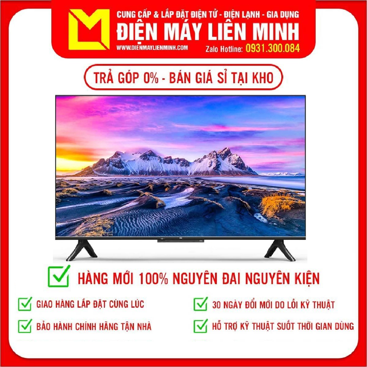 Android Tivi Xiaomi 4K UHD 55 Inch L55M6-6ARG Hẹn Giờ Tắt Máy, Ngôn Ngữ Hiển Thị Đa Ngôn Ngữ, Bảo...