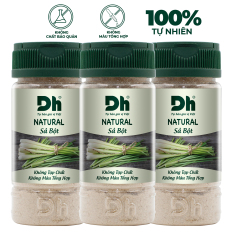 Combo 3 hũ Natural Sả Bột Dh Foods