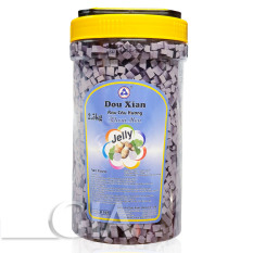 Hạt rau câu Hàng Huy hương khoai môn hộp 2.5kg thạch trái cây, thạch dừa, thạch khoai môn, thạch hàng huy – Gia