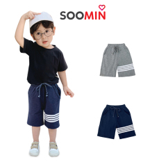 Quần short thể thao cho bé trai 1 – 5 tuổi QATE H1 chất cotton Soomin