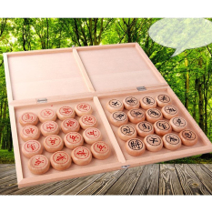 Bộ cờ tướng gỗ – Bàn Cờ Tướng Gỗ Cao Cấp 40 x 35cm – Chọn Kích Thước Quân Cờ