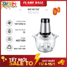 Máy xay thịt VIET STAR INOX và THỦY TINH- công suất 250W- Dung tích 2 lít- Bảo hành 12 tháng