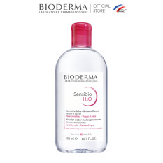 Dung dịch làm sạch và tẩy trang micellar cho da thường và da nhạy cảm Bioderma Sensibio H2O – 500ml
