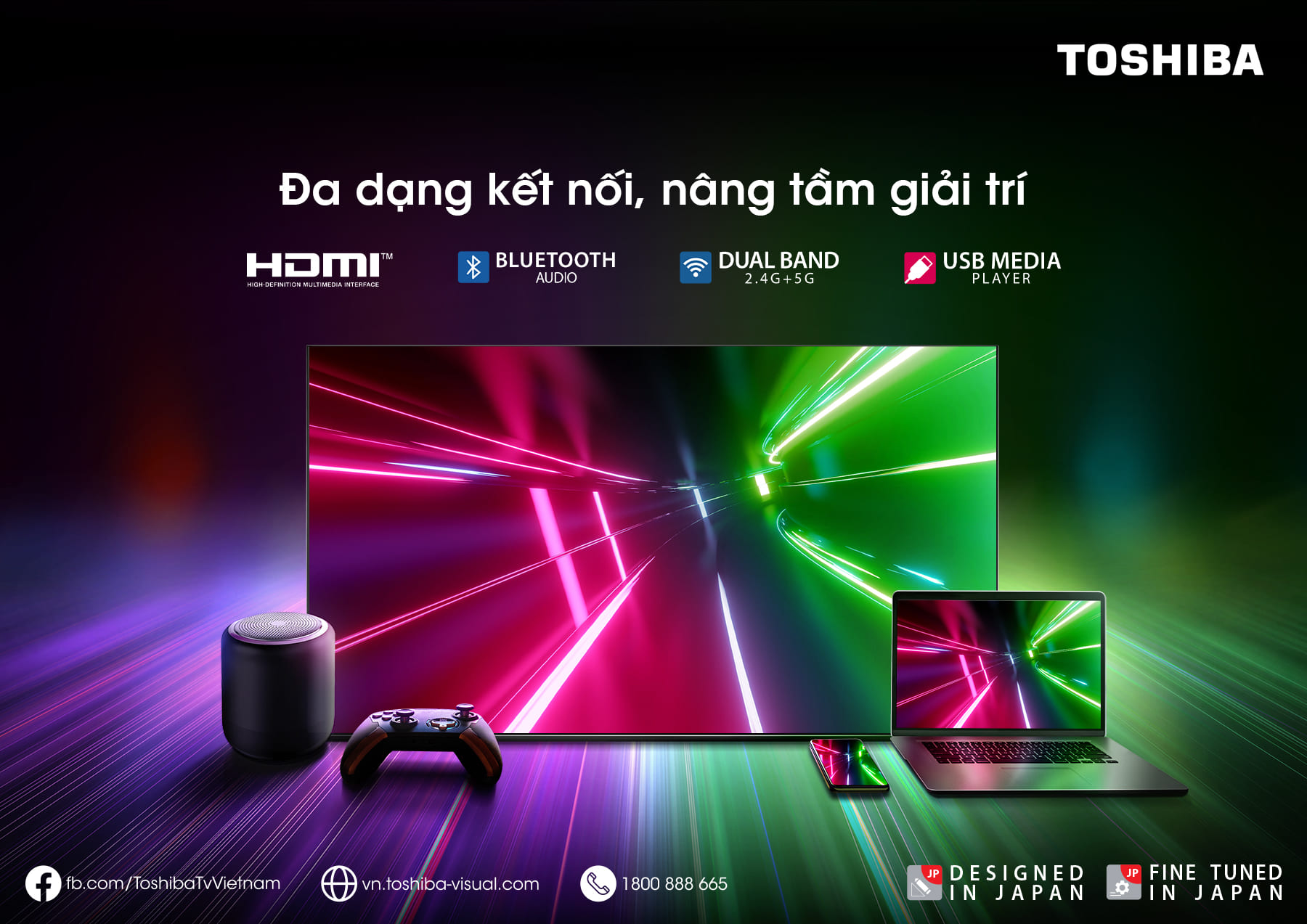 Google Tivi QLED TOSHIBA 55 inch 55M550LP, Smart TV Màn Hình Quantum Dot 4K UHD - Loa 49W - Miễn...