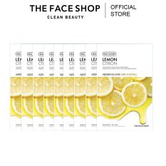 [Quà Tặng Không Bán] Combo 9 Mặt Nạ Làm Sáng Da TheFaceShop Real Nature Lemon 20gx9
