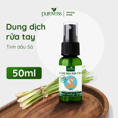 Dung dịch sát khuẩn tay Purevess 50ml giúp diệt khuẩn, nhanh khô, giúp da tay mềm mại.