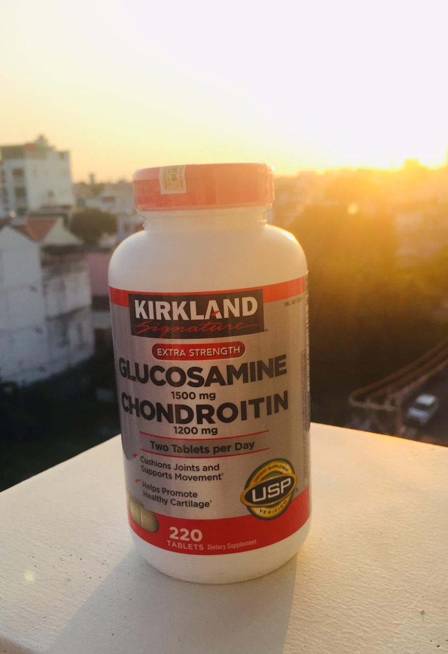 Viên Uống Bổ Khớp Kirkland Glucosamine Chondroitin Hàng Nhập Mỹ 220