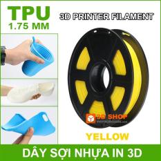 Dây sợi nhựa in 3D TPU dẻo 1.75mm 0.5Kg Yellow