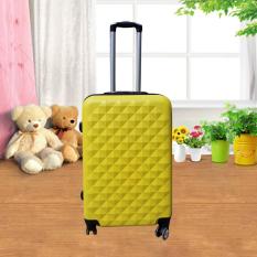 SIÊU SALE SIÊU RẺ Vali kéo du lịch bằng nhựa cao cấp chống va đập, chịu đàn hồi tốt ,sọc caro nổi highlight ,màu sắc tươi, năng động VL606-20