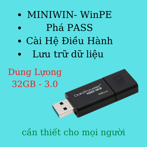 USB BOOT Đa Năng MBR UIFI CứuHộ Máy Tính – Kèm Ghost Drive Win7,8,10