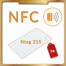 Thẻ NFC NTag215 Tần Số 13,56Mhz Ghi Dữ Liệu Bằng Điện Thoại Dễ Dàng