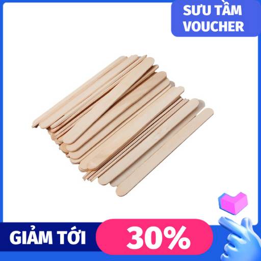 [HCM]Que Kem Gỗ 1Kg – Túi 900 Que (12.5X1Cm) dùng làm các sản phẩm handmade như nhà cửa mô hình đồ chơi từ gỗ