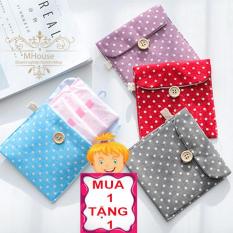 Mua 1 Tặng 1. Túi đựng băng vệ sinh nhỏ gọn kín đáo.