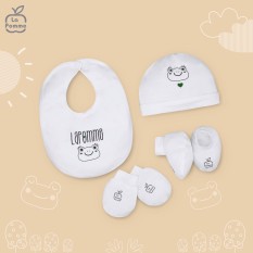 GHF016 Set 1 đôi bao tay bao chân bo ống La pomme