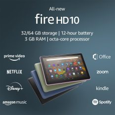 Máy tính bảng Amazon Fire HD10 bản 32/64GB