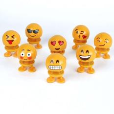 Rôbô Mặt Cười Lò Xo Nhún Nhảy Xả Stress Trang Trí Taplo Ôtô, Xe Máy, Bàn Làm Việc (chọn mẫu)