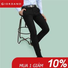 Quần dài nam form slim thiết kế đơn giản trẻ trung Giordano quốc tế 01119007