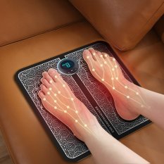 [HOT giá gốc tận xưởng] Thảm mát xa chân, thảm bấm huyệt điện tử EMS giúp lưu thông khí huyết – Máy mát xa chân giúp giảm đau mỏi chân, thảm massage chân giúp chăm sóc sức khỏe