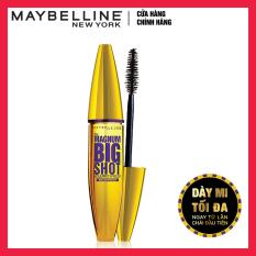 Mascara dày mi cực đại Maybelline New York Magnum Bigshot (Đen)