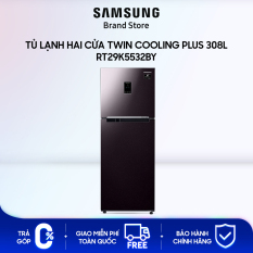 [Voucher 7% tối đa 700k] [TRẢ GÓP 0%] Tủ lạnh hai cửa Samsung Twin Cooling Plus 308L (RT29K5532BY)