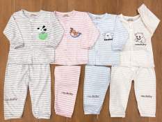 Bộ Dài Tay Noubaby Kẻ | Cotton | Mềm Mịn | 4-14kg | Có Video