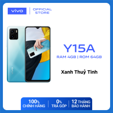 Điện thoại Vivo Y15A (4GB/64GB)-Hàng chính hãng Bảo hành 12 tháng-Trả góp 0%