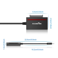 ┇♗✇ wei4943 UTHAI RT-CFST1 USB3.0 All-in-One Memory Card Reader Expansion Dock SATA CF Adapter Adapter