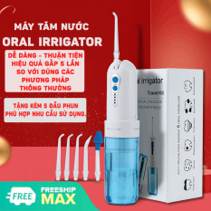 Máy Tăm Nước Vệ Sinh Làm Sạch Răng ORAL IRRIGATOR – Dễ Dàng Thuận Tiện Sử Dụng – Hàng Chính Hãng- Bảo Hành 1 Năm