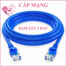 [HCM]CÁP MẠNG bấm sẵn 2 đầu dây xanh đủ loại 1.5m-3m-5m-10m-15m-20m-25m-30m-40m-45m-50m – Cable Lan Zin UTP Cat 5E