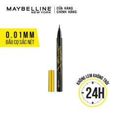 Bút Kẻ Mắt Nước Sắc Mảnh Maybelline New York Hyper Sharp Liner Đen 0.5g