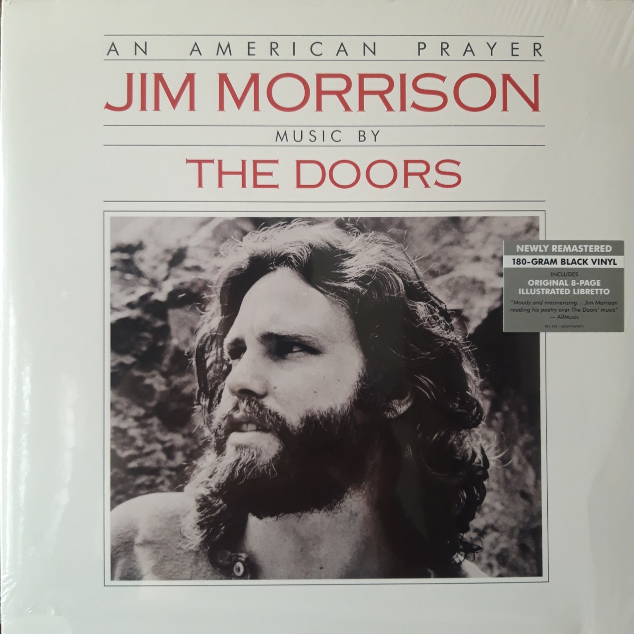 Đĩa than - LP - The Doors ‎– An American Prayer - Jim Morrison - Brand new vinyl record
