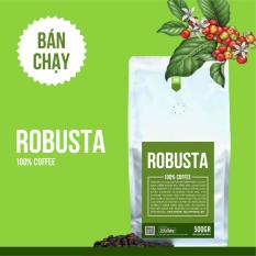 Cà phê Robusta rang xay nguyên chất 500g – The Kaffeine Coffee – Theo dõi shop nhận ngay 10% không điều kiện