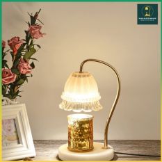 Đèn Đốt Nến Thơm – Warmer Candles GU10 35W – Phong cách Hàn Quốc, có núm chỉnh độ sáng