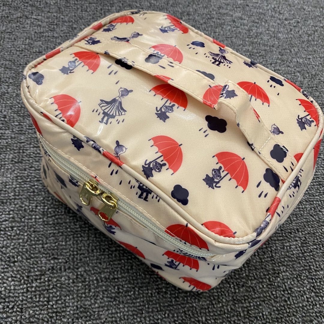 Free shipping daily single SP home cute cartoon anime Moomin coin purse key cosmetic bag lunch bag storage DEC