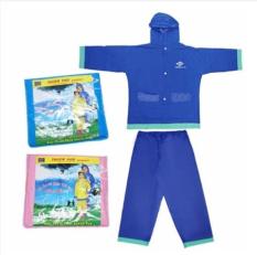 Áo mưa bộ size 5 cho bé từ 8-10 tuổi-siêu bền-chống thấm tốt
