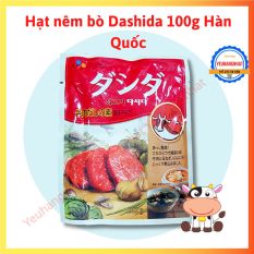 Hạt nêm vị thịt bò Daishida 100g Hàn Quốc cho bé ăn dặm