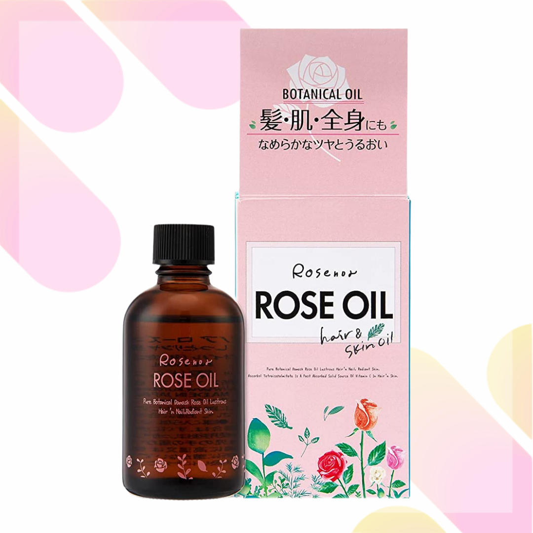Dầu Dưỡng Thơm Tóc Rose Oil Nhật Bản 60ml ủ tóc và dưỡng da