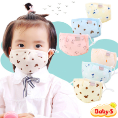 Khẩu trang vải cho bé, Khẩu trang kháng khuẩn cho bé 0-3 tuổi chất cotton thông thoáng an toàn cho da bé dùng hàng ngày nhiều họa tiết đáng yêu Baby-S – SM011