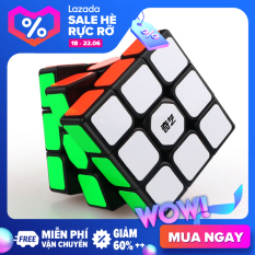 QIYI Khối Lập Phương Ma Thuật Rubik Đồ Chơi 3×3 Bằng Nhựa An Toàn Cho Trẻ Em
