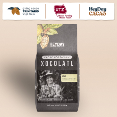 Bột cacao sữa 3in1 Xocolatl Bold – Túi 500g – Độc đáo 45% cacao nguyên chất – Gu mạnh vị đắng socola cực đậm – Ít ngọt – Không dùng hương liệu – Heyday Cacao