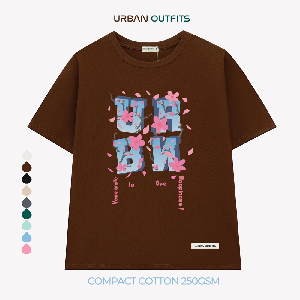 Áo Thun Tay Lỡ Form Rộng URBAN OUTFITS ATO159 Local Brand In Hình ver 2.0 Chất Vải 100% Compact Cotton...