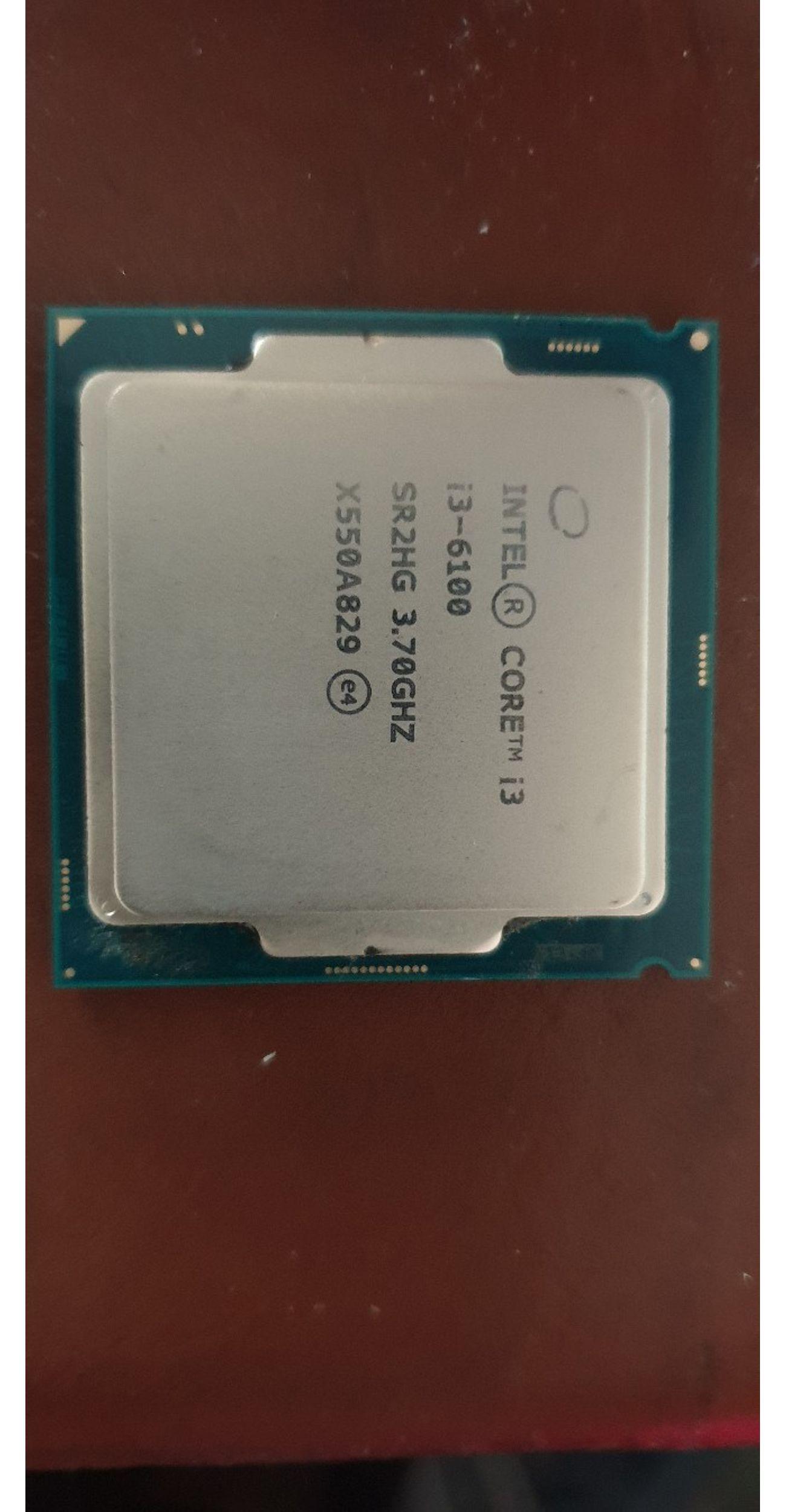 CPU INTEL I3-6100 3.70GHZ Socket 1151 ( KHÔNG KÈM FAN )