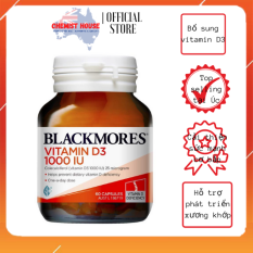 [HCM][Hàng Chuẩn ÚC] Blackmores Vitamin D3 1000IU – Viên uống vitamin D3 60 viên