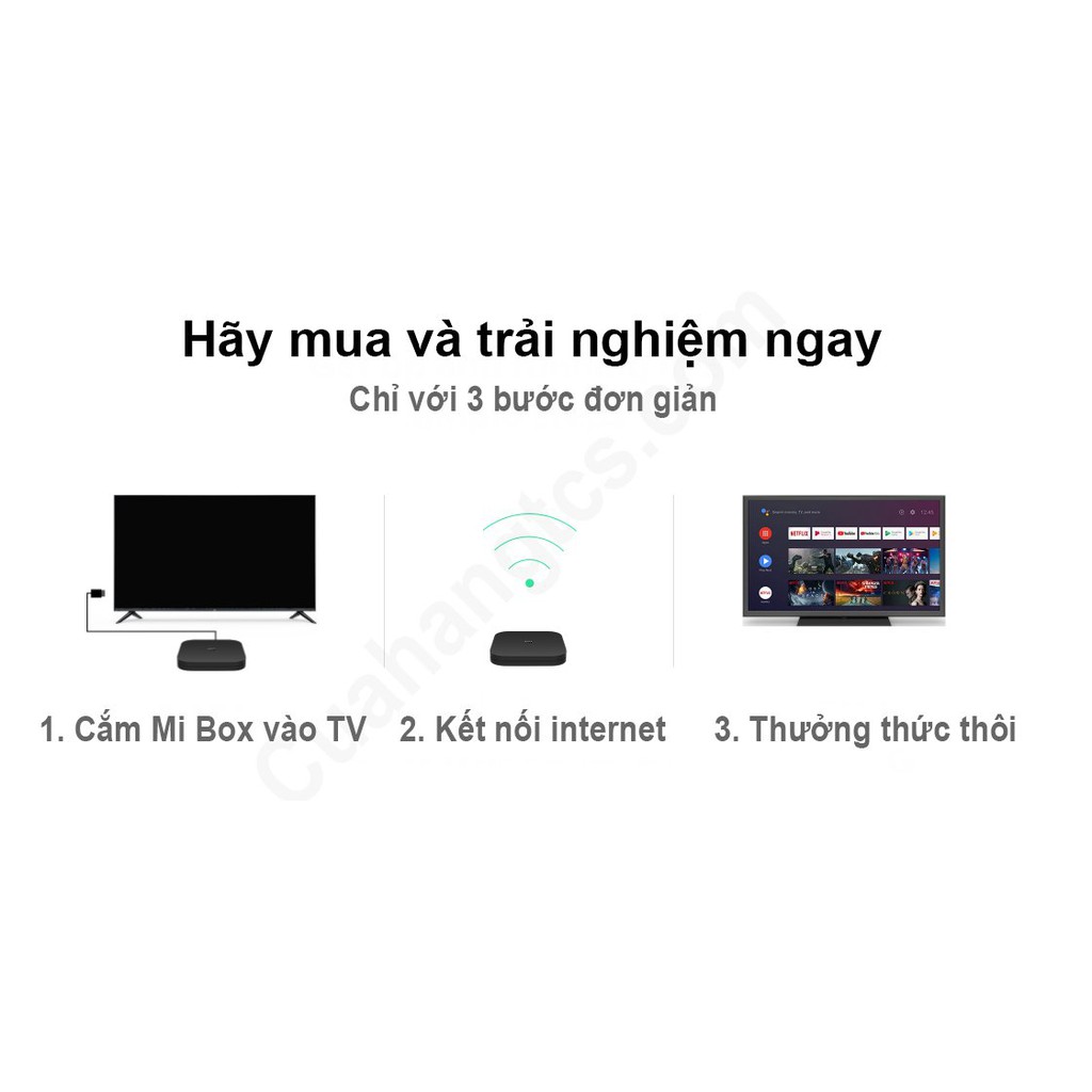 Đầu Android TV MIBOX S 4K QUỐC TẾ | BH 12 tháng Chính Hãng Digiworld - Minh Tín Shop
